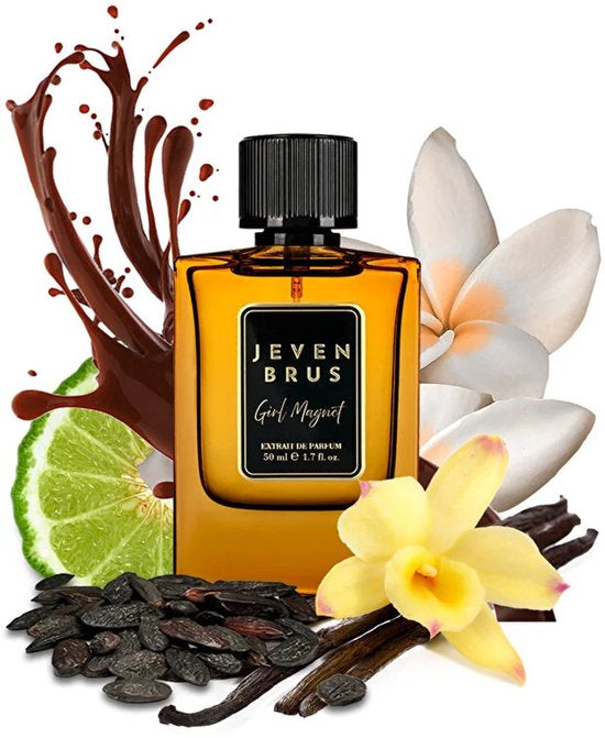 Jeven Brus Girl Magnet Extrait de Parfum – Kruidig & Sensueel Herenparfum – Warm, Verleidelijk & Langdurig – 50 ml
