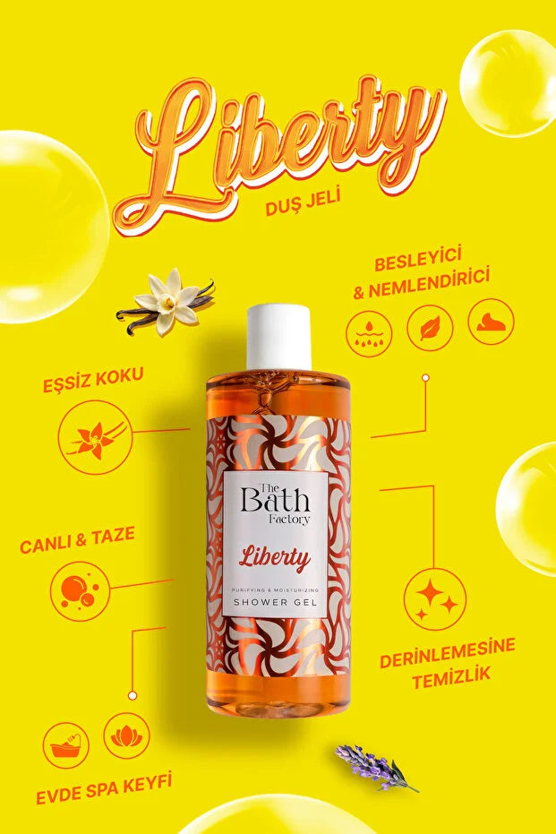 The Bath Factory Liberty Douchegel – 400 ml