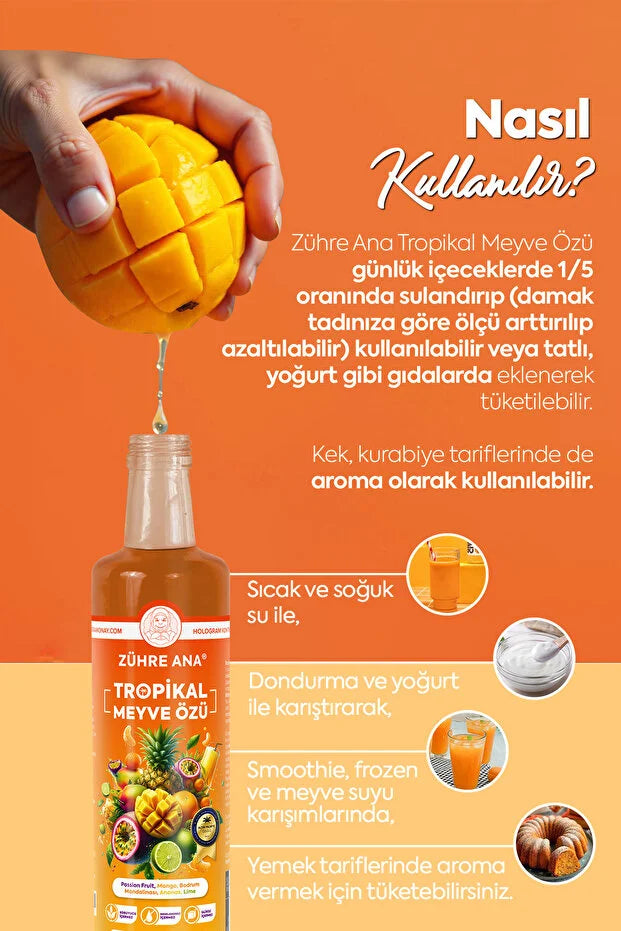 Zühre Ana Tropische Vruchtenextract 700 ml