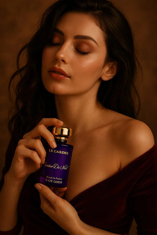 Le Cardes Sentier De Nuit Extrait de Parfum 100 ml – Luxe Damesparfum met Oriëntaalse en Bloemige Geurnoten
