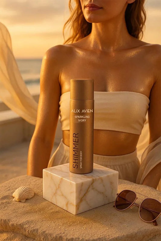 Alix Avien Shimmer Body Spray Sparkling Ivory