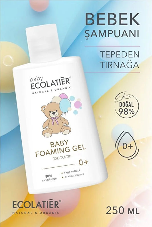 Ecolatier Baby Foaming Gel 0+ – 250 ml