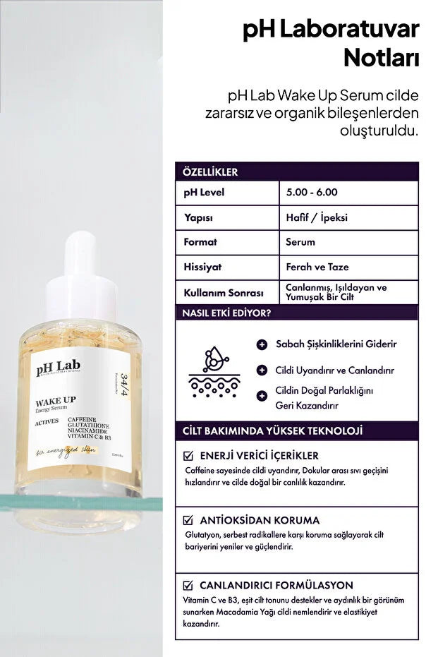 pH Lab Wake Up Energy Serum – 30 ml