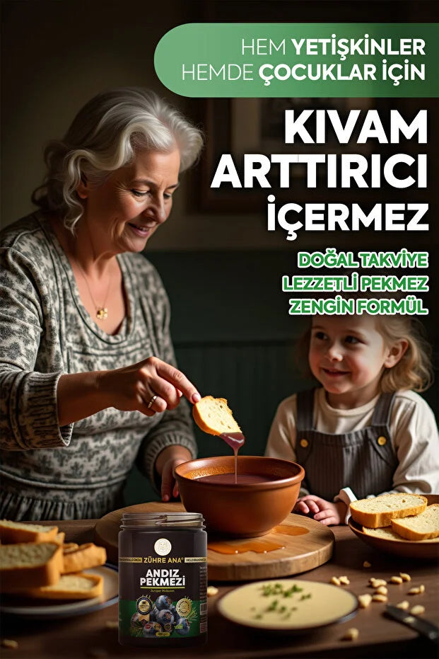 Zühre Ana Andız Pekmezi 400 g – 100% Natuurlijk Andızvrucht Melasse