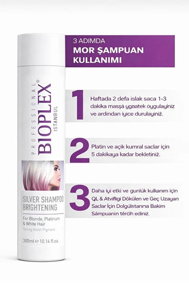 Bioplex Zilver Shampoo Anti Yellow 300 ml