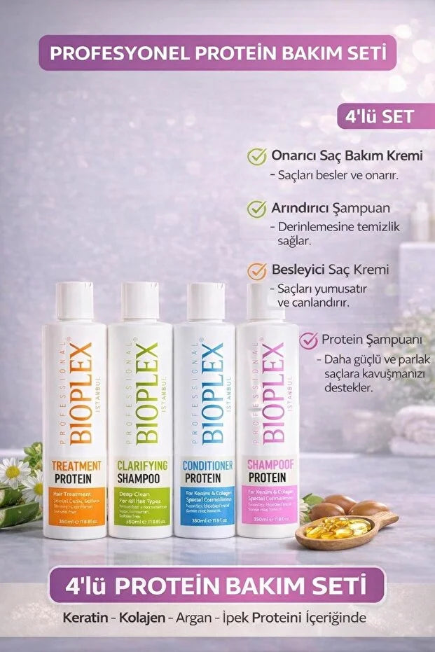 Bioplex Keratin Brazilian Blowout Set 4-delig