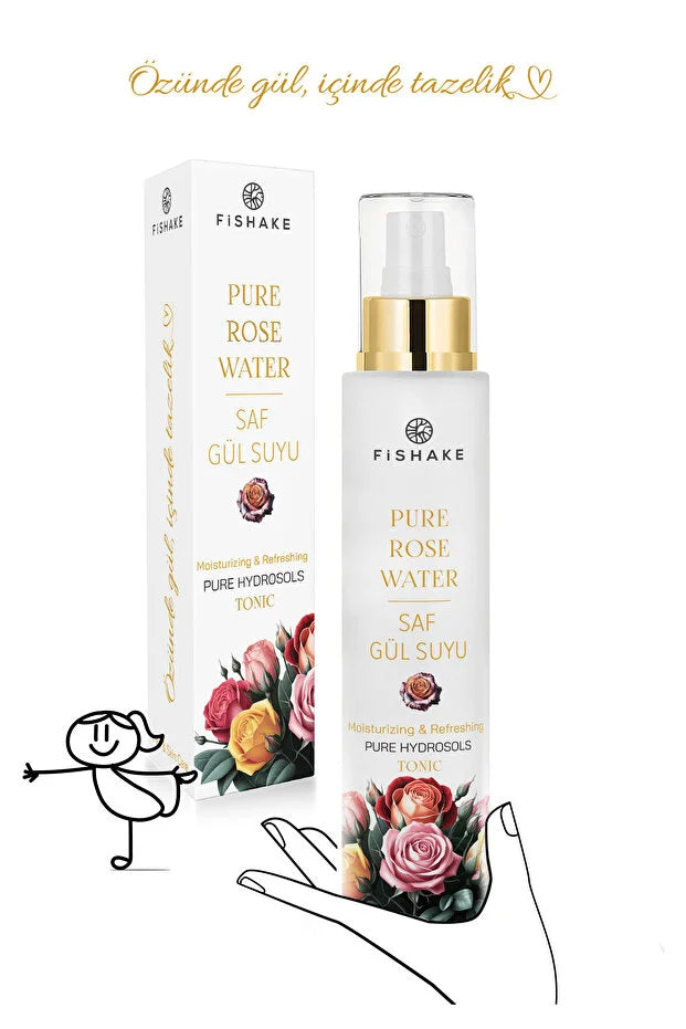 FiSHAKE Pure Rose Water 100 ml