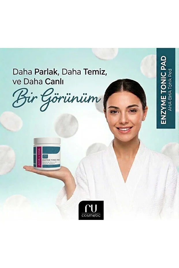 Ru Cosmetic Enzyme Tonic Pads 60 Stuks
