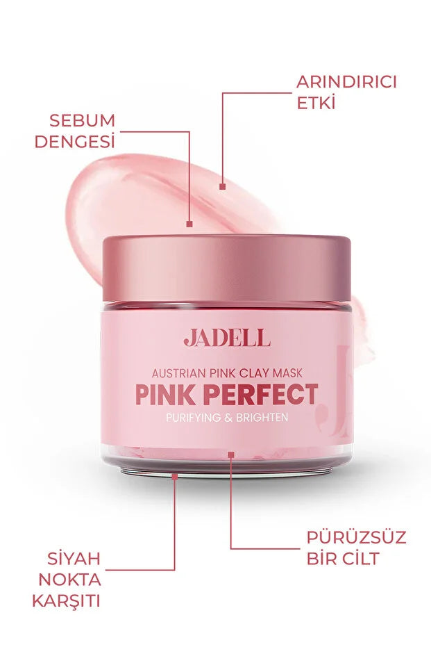 JADELL Pink Perfect Austrian Pink Clay Mask