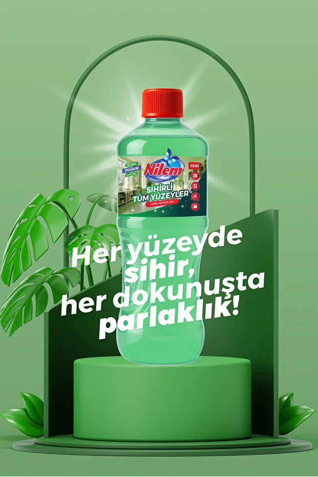 Nilem Sihirli Tüm Yüzeyler Reinigingsgel 1 Liter