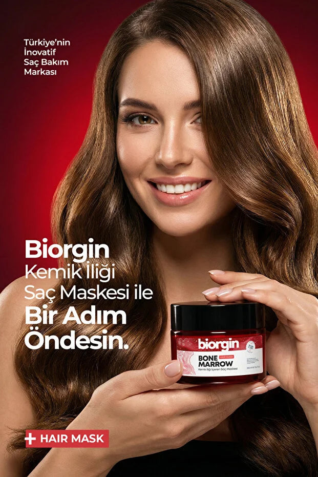 Biorgin Anti-Hairloss Shampoo & Bone Marrow Hair Mask – Haarverzorgingsset 400 ml + 250 ml