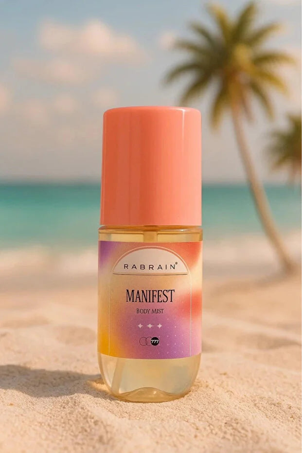 Rabrain Manifest Body Mist – Pistache, Vanille & Salted Caramel – 150 ml