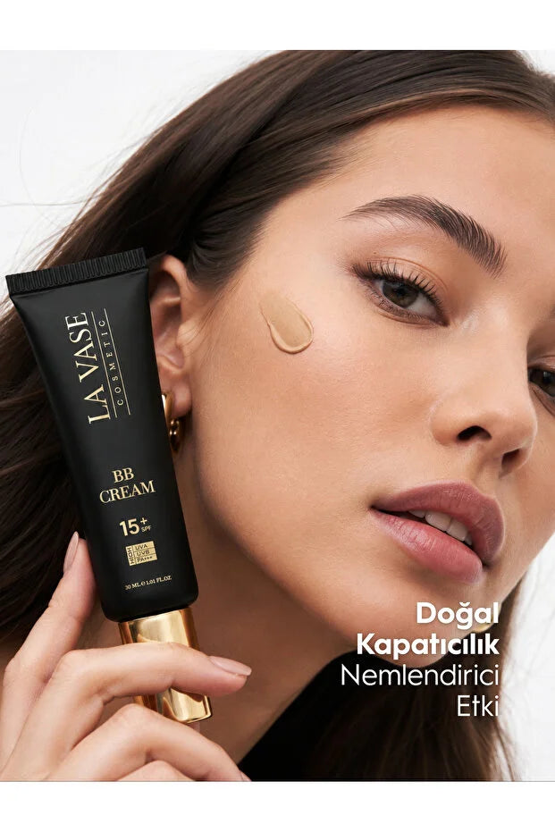 La Vase BB Cream Light - BB Crème SPF 15 - Egaliserend - Hydraterend - Natuurlijke Dekking - 30 ml