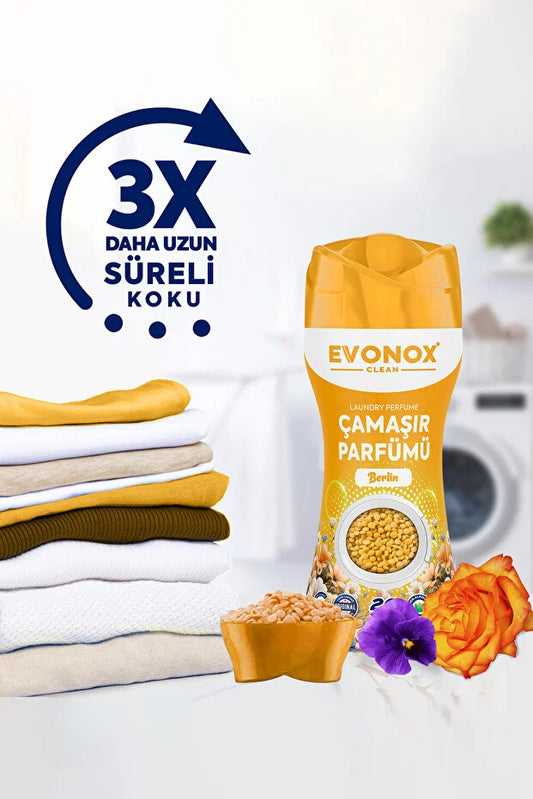 Evonox Clean Çamaşır Parfümü – Berlin 210 gr