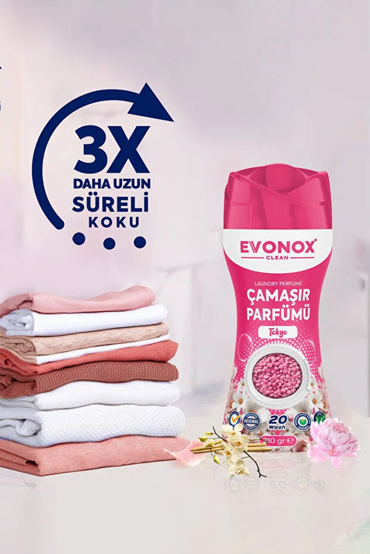 Evonox Clean Çamaşır Parfümü – Tokyo 210 gr