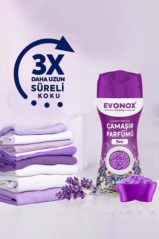 Evonox Clean Çamaşır Parfümü – Paris 210 gr