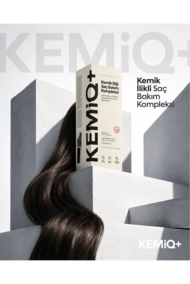 KEMİQ+ Bone Marrow Hair Care Complex - Tweefasen Shampoo - Intensieve Haarverzorging - 250 ml