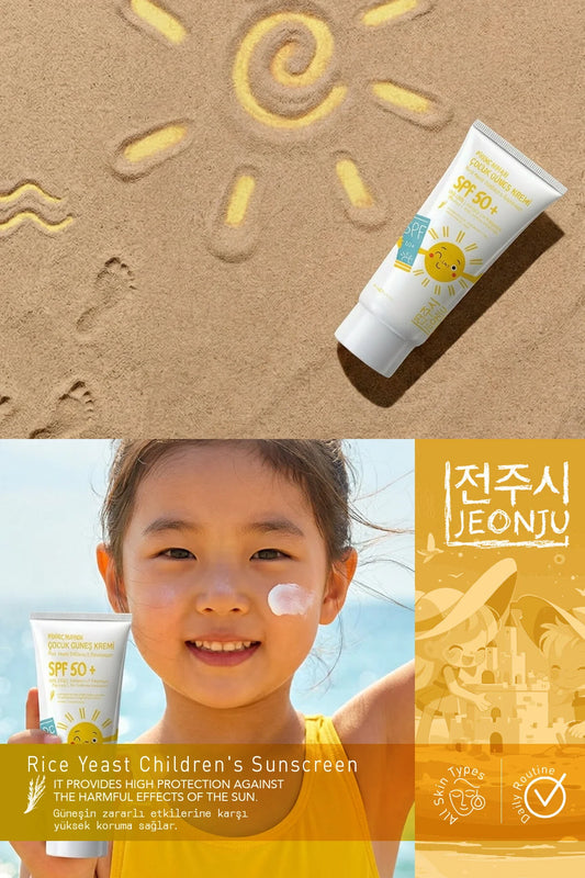 Jeonju Rice Yeast Kinder Zonnecrème SPF 50+ 50 ml