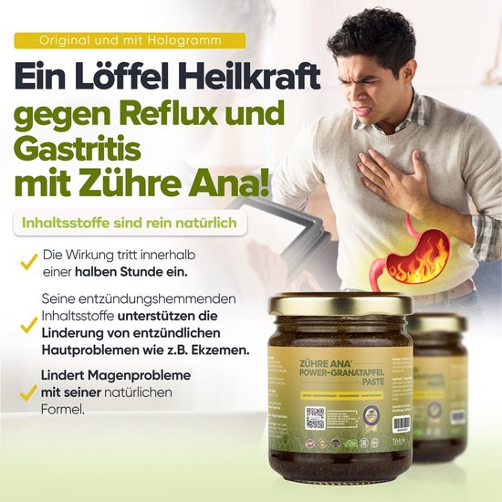Zühre Ana Granaatappelpasta 240 g | Kruidenpasta met Granaatappel