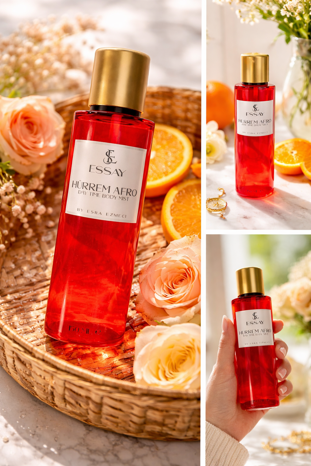 Esra Ezmeci Hürrem Afro Day Time Body Mist – 150ml | Frisse Dagelijkse Geur