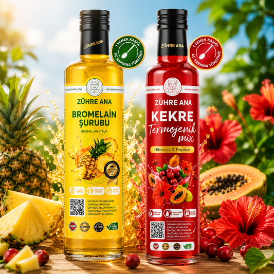 Zühre Ana Kekre Termojenik Mix + Bromelain Şurubu | Voordeelverpakking