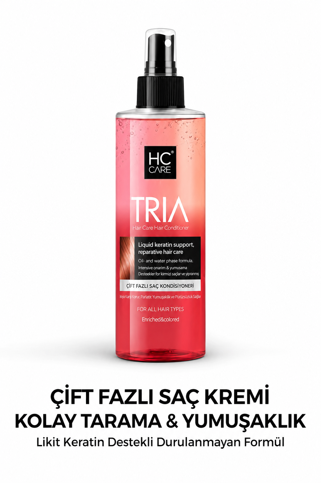 HC Care Complex TRIA 2-Fasen Leave-in Conditioner met Vloeibare Keratine - 150ml