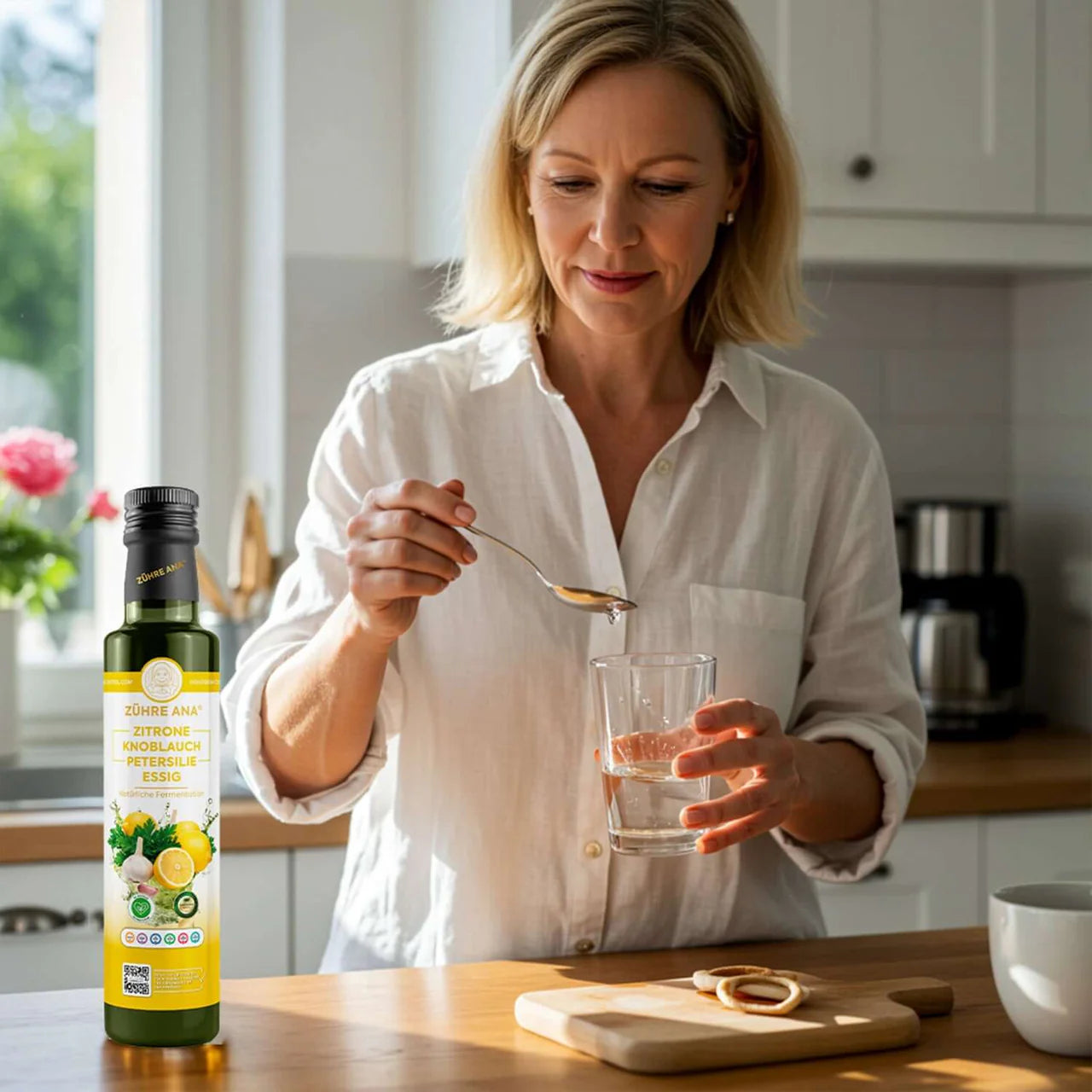 Zühre Ana Limon Knoflook Peterselie Azijn – Natuurlijke Gefermenteerde Azijn 500ml