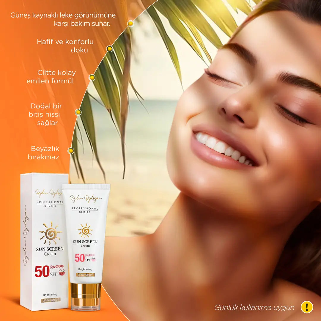 Özden Özdoğan Professional Series Sunscreen Cream SPF 50 PA+++ 50 ml