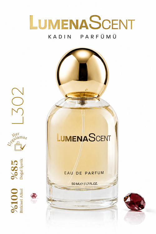LumenaScent L302 Eau de Parfum Dames 50 ml – Warme & Verleidelijke Geur