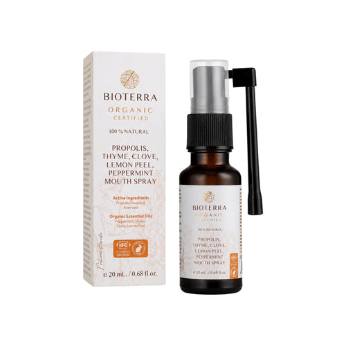 Bioterra Organic Propolis Mond- en Keelspray 20 ml – Cosmos Organic