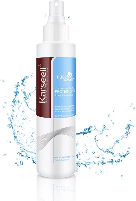 Karseell Protein Leave-In Spray – Hydraterende & Ontklittende Haarverzorging – Anti-Frizz & Hittebescherming – Voor Alle Haartypes – 200 ml