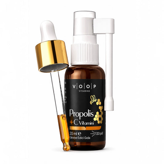 VOOP Vitamins Propolis + Vitamine C Spray & Druppels 20 ml