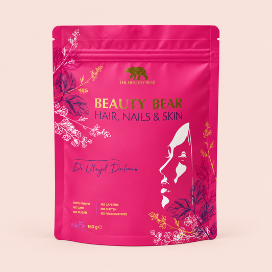 The Green Bear Beauty Bear Hair, Nails & Skin – Kruidenthee voor Haar, Nagels & Huid – 180 g