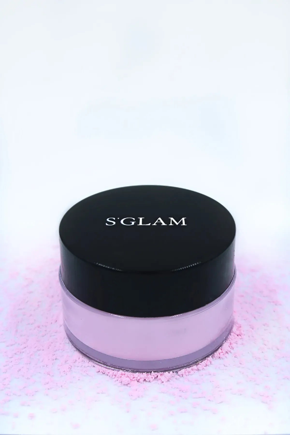 S’GLAM FaceApp Finish Loose Baking Powder – Cotton Candy | Roze Transparant
