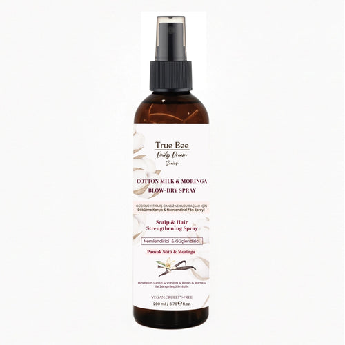True Bee Cotton Milk & Moringa Leave-in Föhnspray 200 ml