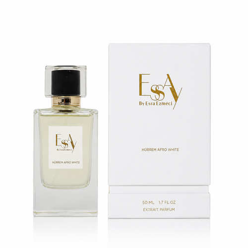 Essay by Esra Ezmeci Hürrem Afro White Extrait Parfum – Elegant &amp; Verfijnd Damesparfum – 50 ml