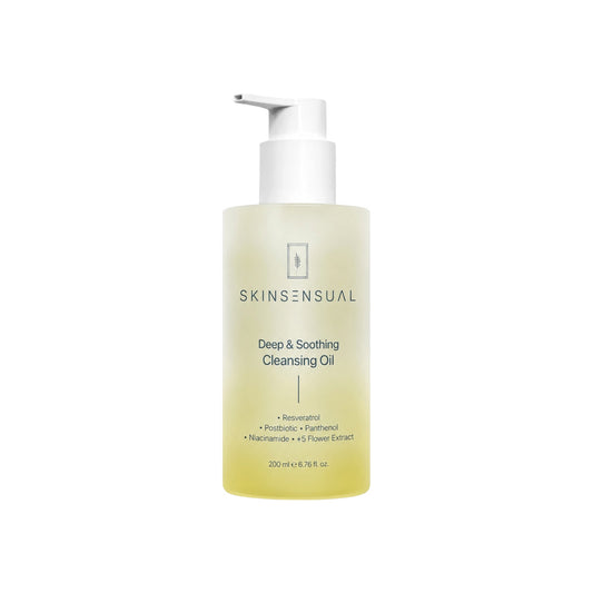 Skin Sensual Deep & Soothing Cleansing Oil – Luxe Reinigingsolie voor Alle Huidtypen