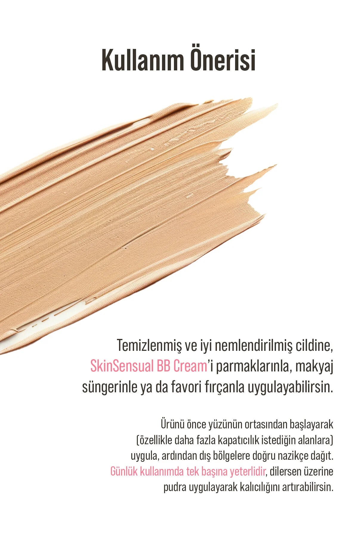 Sensual BB Cream Medium – SPF 50 – Hydraterende & Egaliserende Dagcrème – Natuurlijke Dekking & Zonbescherming – 50 ml