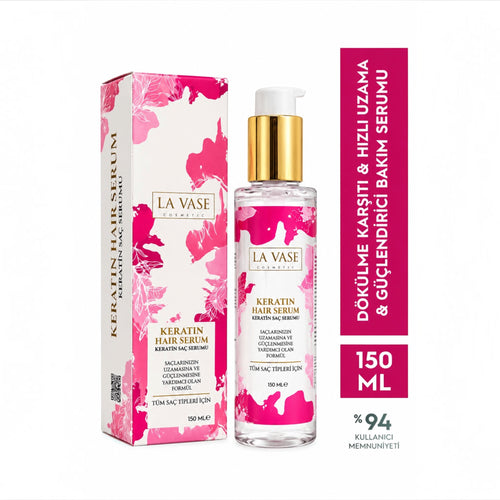 La Vase Keratin Hair Serum – Keratine Haarserum met Arganolie – 150 ml