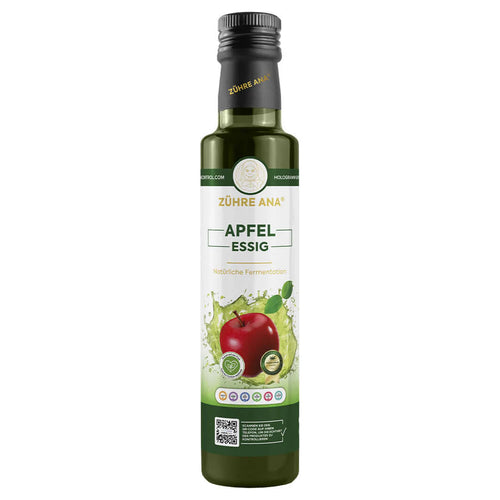 Zühre Ana® Appelciderazijn – 500 ml | Natuurlijk Gefermenteerd & Ongefilterd