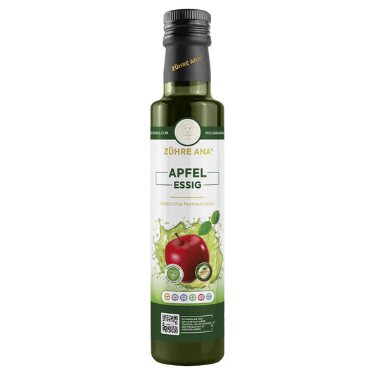 Zühre Ana® Appelciderazijn – 500 ml | Natuurlijk Gefermenteerd & Ongefilterd