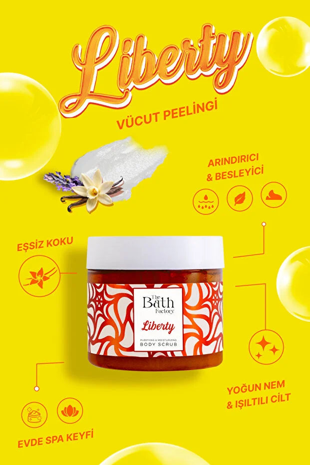 The Bath Factory Liberty Body Scrub – 300g