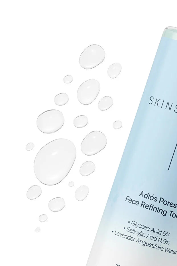 Skin Sensual Adios Pores Toner – 200ml | Glycolzuur 5% & Salicylzuur voor Poriënverfijning