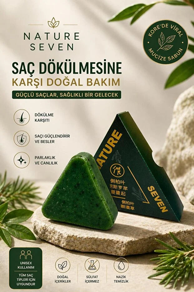 Rozemarijn & Terpentijn Zeep – Haar & Hoofdhuid Verzorging 100g Vitalizma  Natuurlijke zeep
