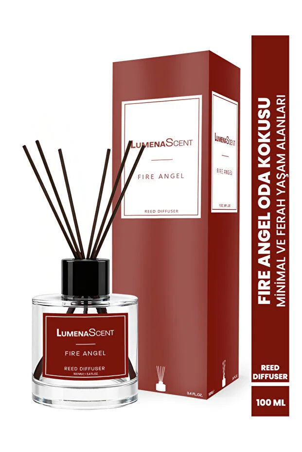 LumenaScent Fire Angel Reed Diffuser 100 ml – Luxe Geurstokjes
