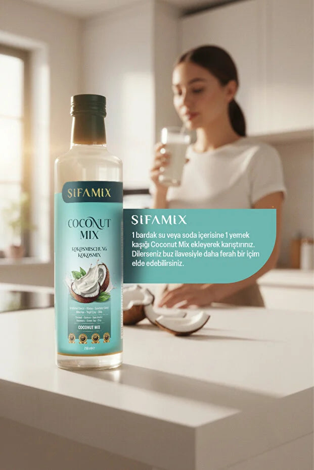 Sifamix Coconut Mix Drank 250 ml – Kokos, Groene Thee & Chia