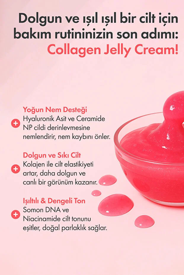 pH Lab - Collagen Jelly Cream 50 ml – Gezichtscrème met Collageen, Zalm-DNA en Niacinamide
