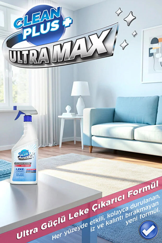 Ozden Ozdogan - Clean Plus+ Multifunctionele Ultra Sterke Vlekkenverwijderaar 750 ml