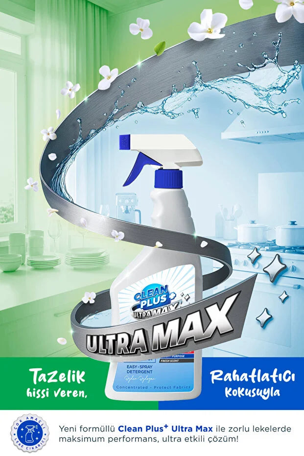 Ozden Ozdogan - Clean Plus+ Multifunctionele Ultra Sterke Vlekkenverwijderaar 750 ml
