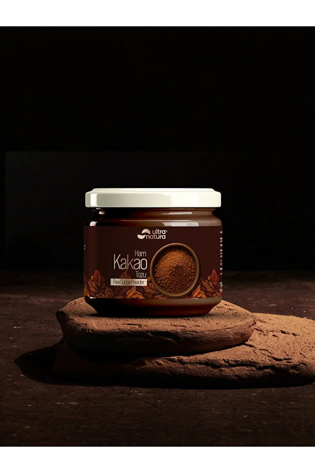 Ultra Natura Ham Kakao Tozu 125 g – 100% Pure Rauwe Cacaopoeder